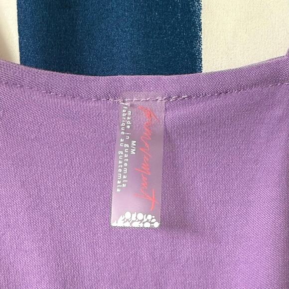 NWOT Free People Movement Superberry Hot Shot Mini Dress Romper Size Medium - Picture 14 of 14